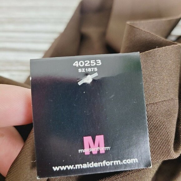 Maidenform The Smooth Panty Bikini Brown 40253 Sz 5/Sm Shaping Tagless Discontin - Picture 7 of 8